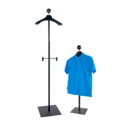 Men's Costumer with Hanger and Ball Top